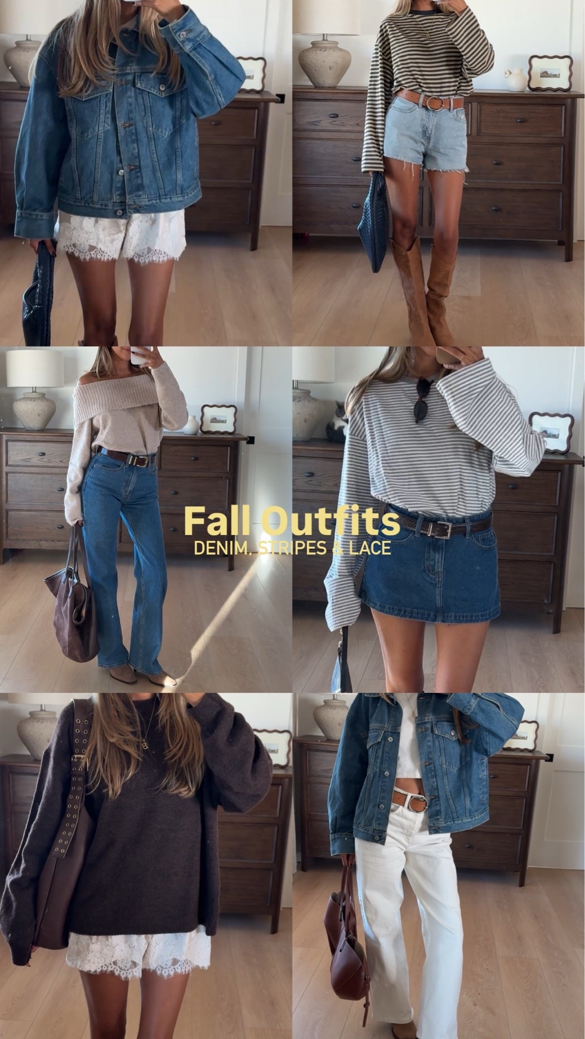 Fall outfits I’m about to be wearing on repeat! Everything linked below :)