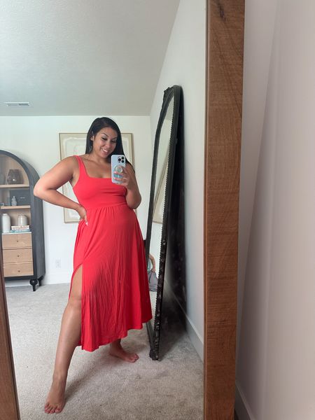 Midsize summer dress from Aritzia 🤍 wearing a large!

Midi dress, red dress, summer style, midsize curvy fashion, casual dress

#LTKMidsize #LTKStyleTip #LTKTravel