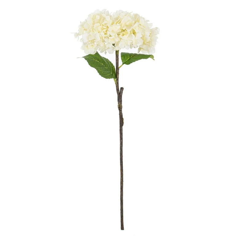 Vickerman 27" Artificial White Hydrangea Stem | Walmart (US)