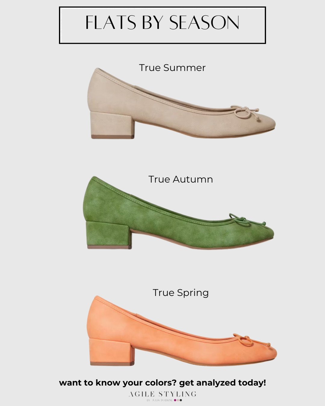 Flats for every season to effortlessly complete your spring outfit 🥿

Disclaimer: The colors mentioned in this post may not be 100% accurate to the season, as they were chosen based on digital images from the website

#LTKshoecrush #LTKSeasonal #LTKfindsunder100