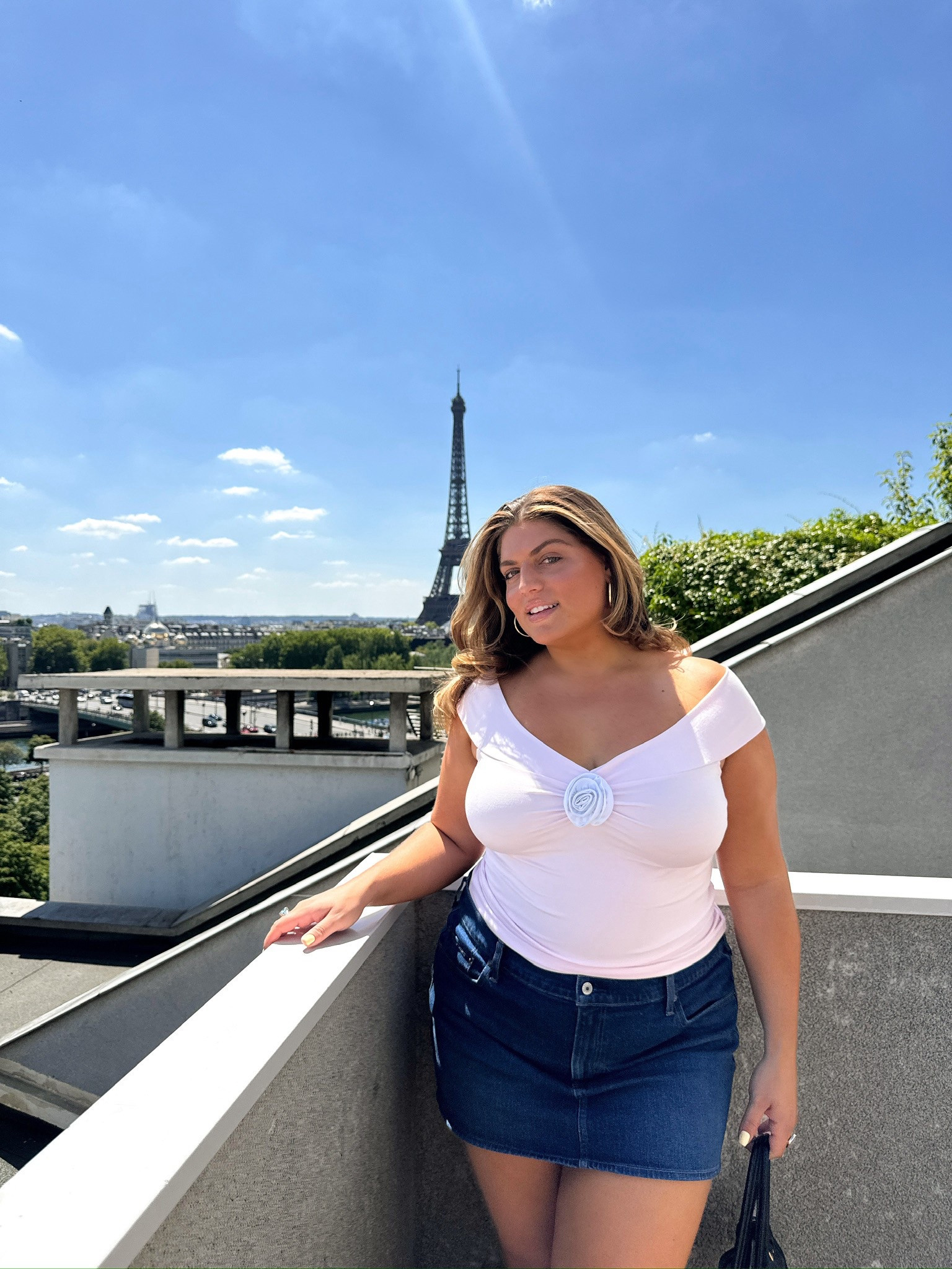 bonjour from Paris!!!🤗💗 had the most amazing getaway and loved all my fits!! this one is casual but still Europe chic for daytime! wearing the girliest little pink flower top from Aritzia with my fav mini denim skirt from Abercrombie!! (a staple you need!) these two brands >> never disappoint!!💘

-wearing size XL top
-size 34 denim skirt

#LTKPlusSize #LTKMidsize #LTKStyleTip