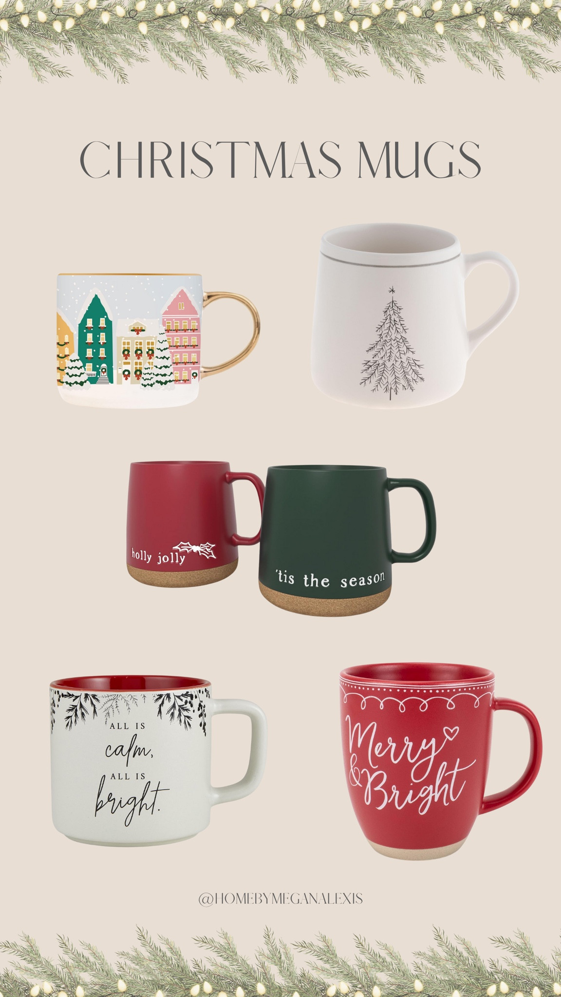The cutest mugs for the season!

#LTKHome #LTKHoliday #LTKGiftGuide