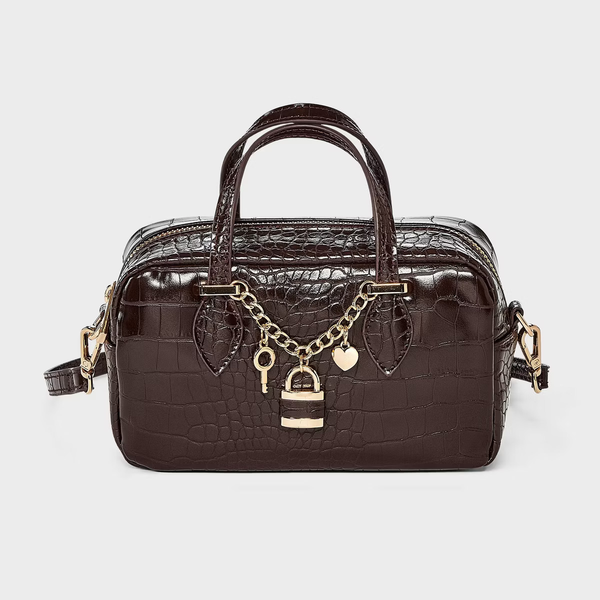 Small Satchel Crossbody Bag - A New Day™ Brown | Target