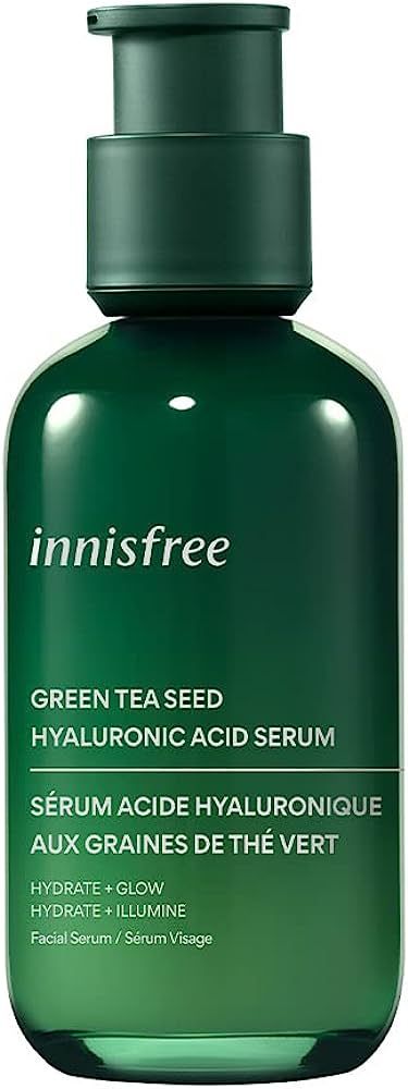 innisfree Green Tea Hyaluronic Acid Hydrating Serum | Amazon (US)