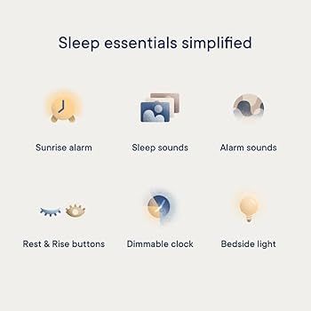 Hatch Restore 2 Sunrise Alarm Clock, Sound Machine, Smart Light (Putty) ー Your Bedside Sleep Gu... | Amazon (US)