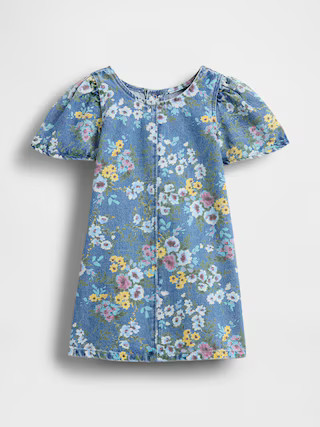 Baby & Toddler Denim Floral Dress | Gap (US)