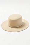 Brighton Felt Boater Hat | Urban Outfitters | Urban Outfitters (US and RoW)