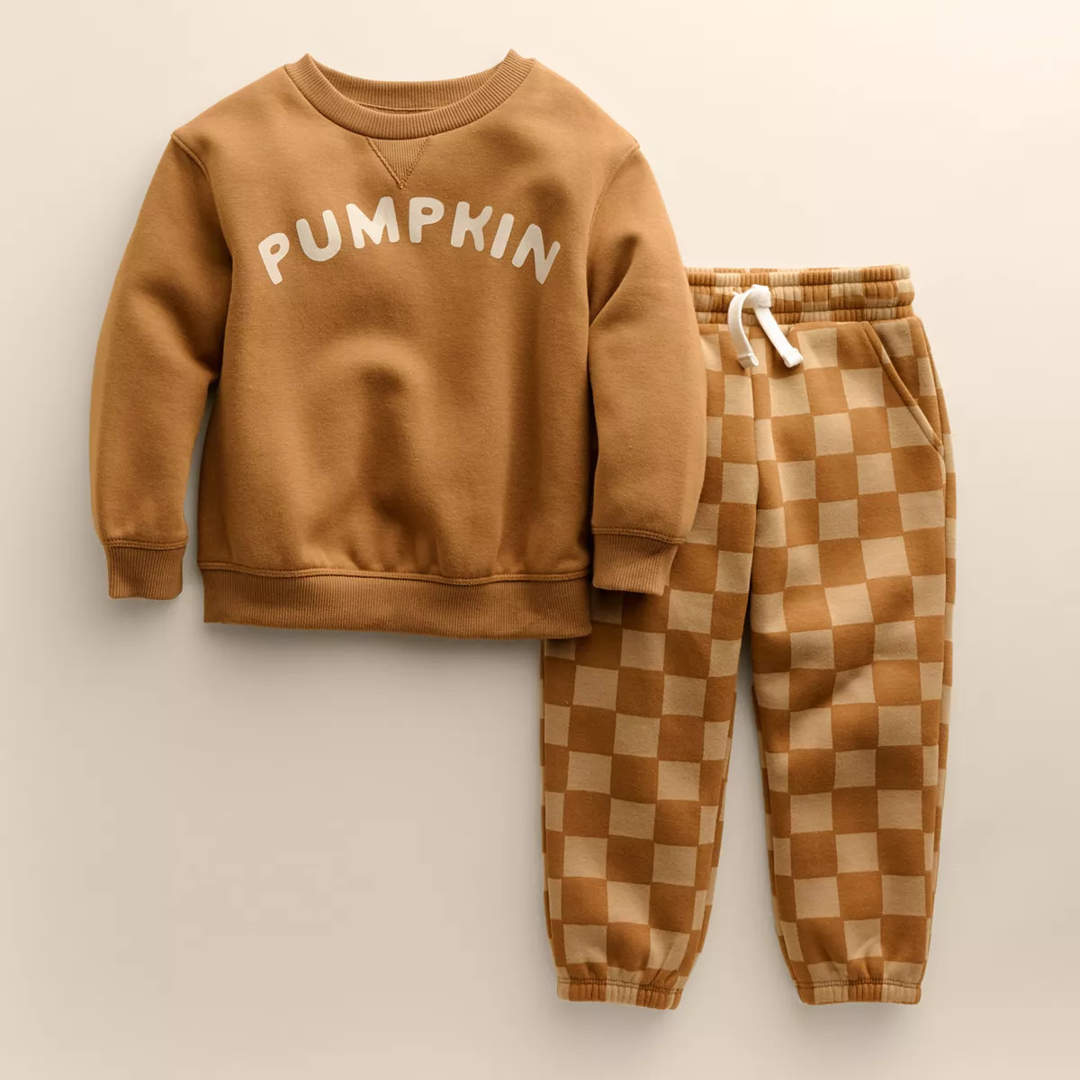Baby & Toddler Little Co. by Lauren Conrad 2-Piece Halloween Fleece Sweatshirt & Pants Set, Toddler Girl's, Size: 9 Months, Boo Spiderwebs | Kohl's