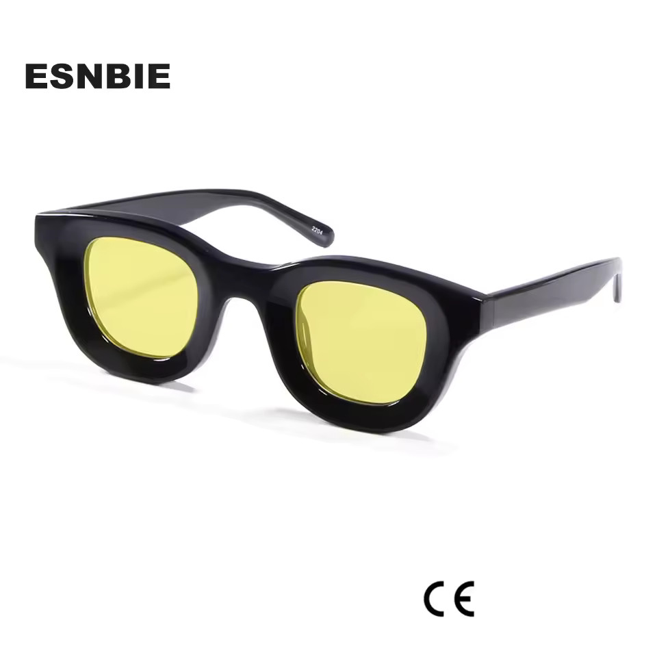 Brand Designer Round Sunglasses Men Womens Hollowed Out Thick Acetate Sun Glasses Hip-Hop Style L... | AliExpress (US)