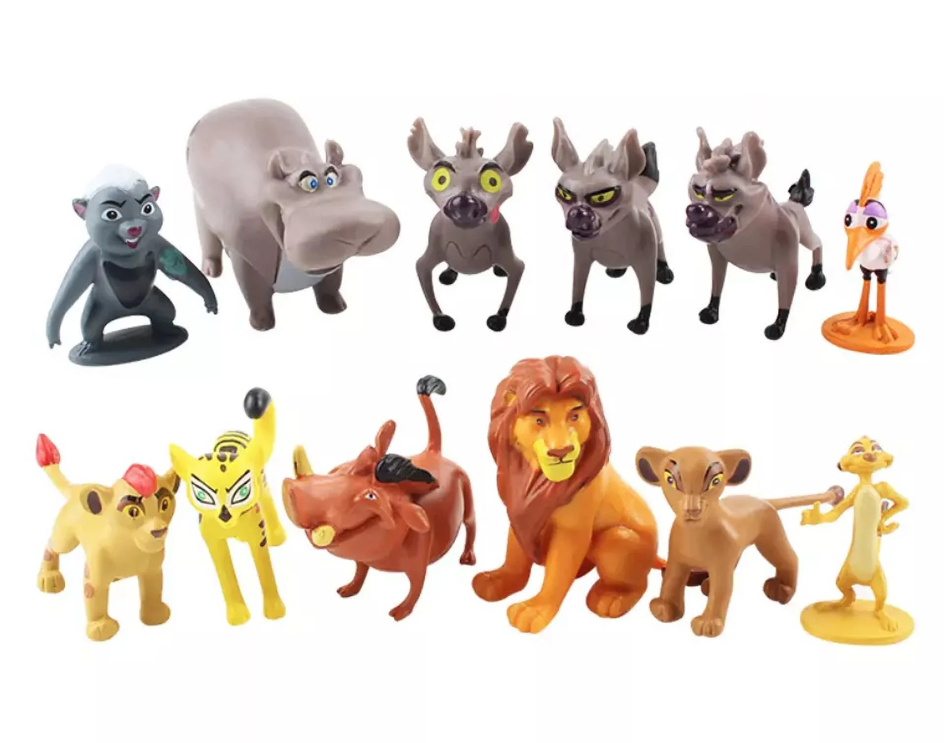 12pcs/set The Lion Guard King Lion Simba Bunga Figures PVC Cake Topper Toy Gift | Walmart (US)