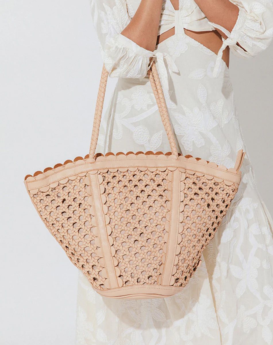 Shop Renata Tote Moccasin | Cleobella | Cleobella LLC