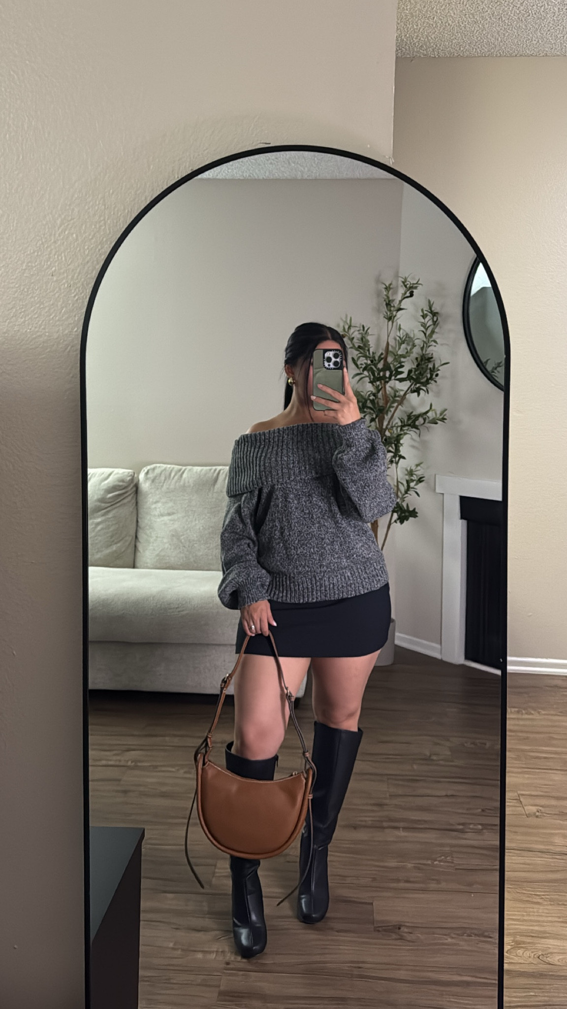 wearing a size medium in sweater and small in skirt 

#LTKPetite #LTKFindsUnder50 #LTKStyleTip