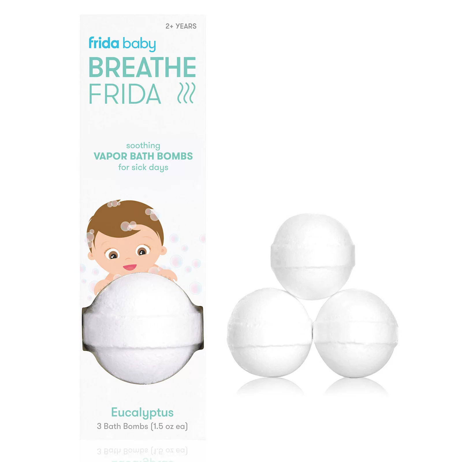 Fridababy Natural Vapor Bath Bombs, White | Kohl's
