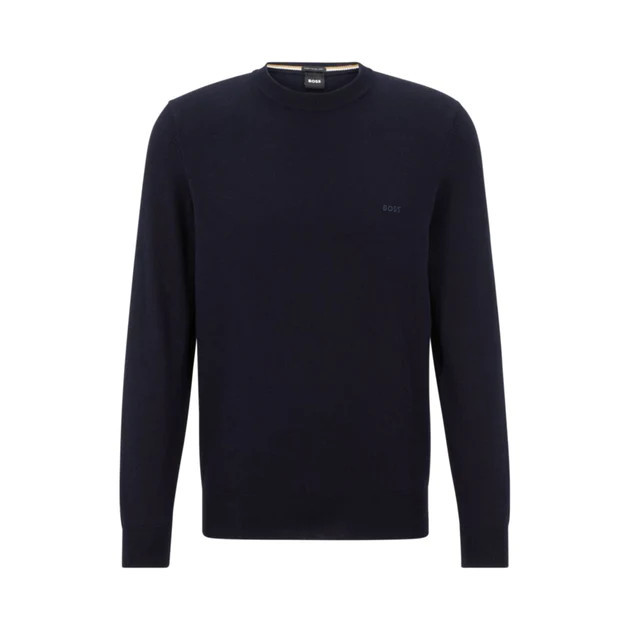 Regular-fit sweater with embroidered logo | Shop Premium Outlets