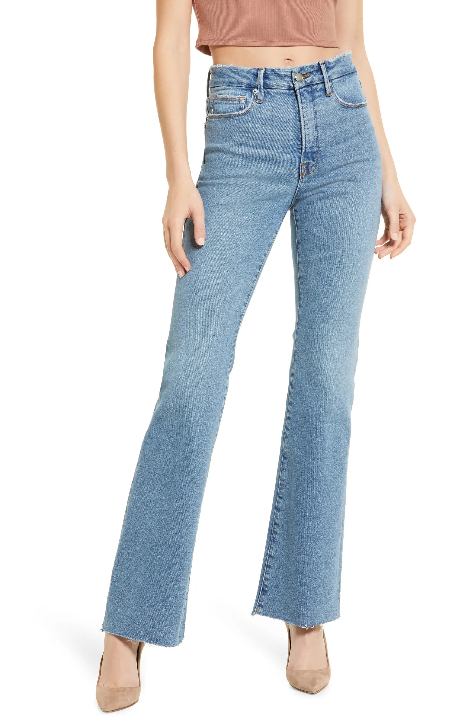 Good American Good Classic Bootcut Jeans | Nordstrom | Nordstrom