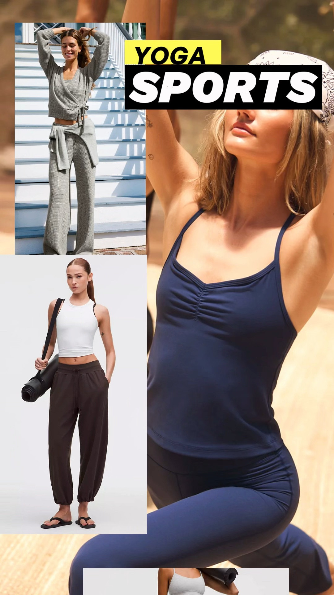 Time for a workout wardrobe refresh! ✨ Whether you’re hitting the mat or heading outside, I’ve got you covered. Grab the lighter tops and shorts for those indoor yoga flows, and keep the heavier pieces on standby for outdoor sessions or cozy post-workout layers. Shop all my current faves via the links bellow.👟💪 #workoutstyle #gymootd #ltkfit

#LTKOver40 #LTKActive #LTKfitnessgoals