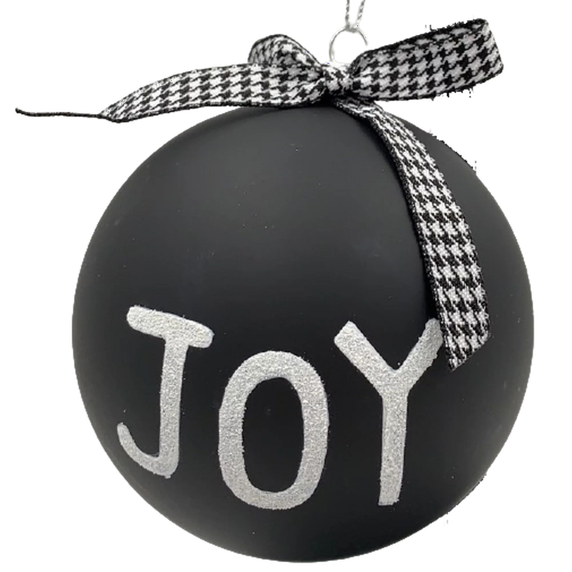 Holiday Time Set of 12 Black / White Shatterproof Ornaments | Walmart (US)