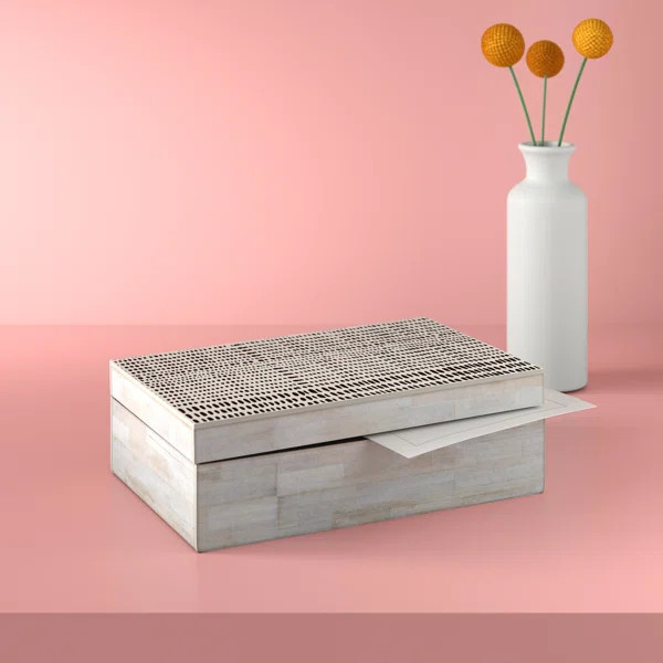 Isabella Future Tense Rectangular Decorative Box with Lid | Wayfair North America