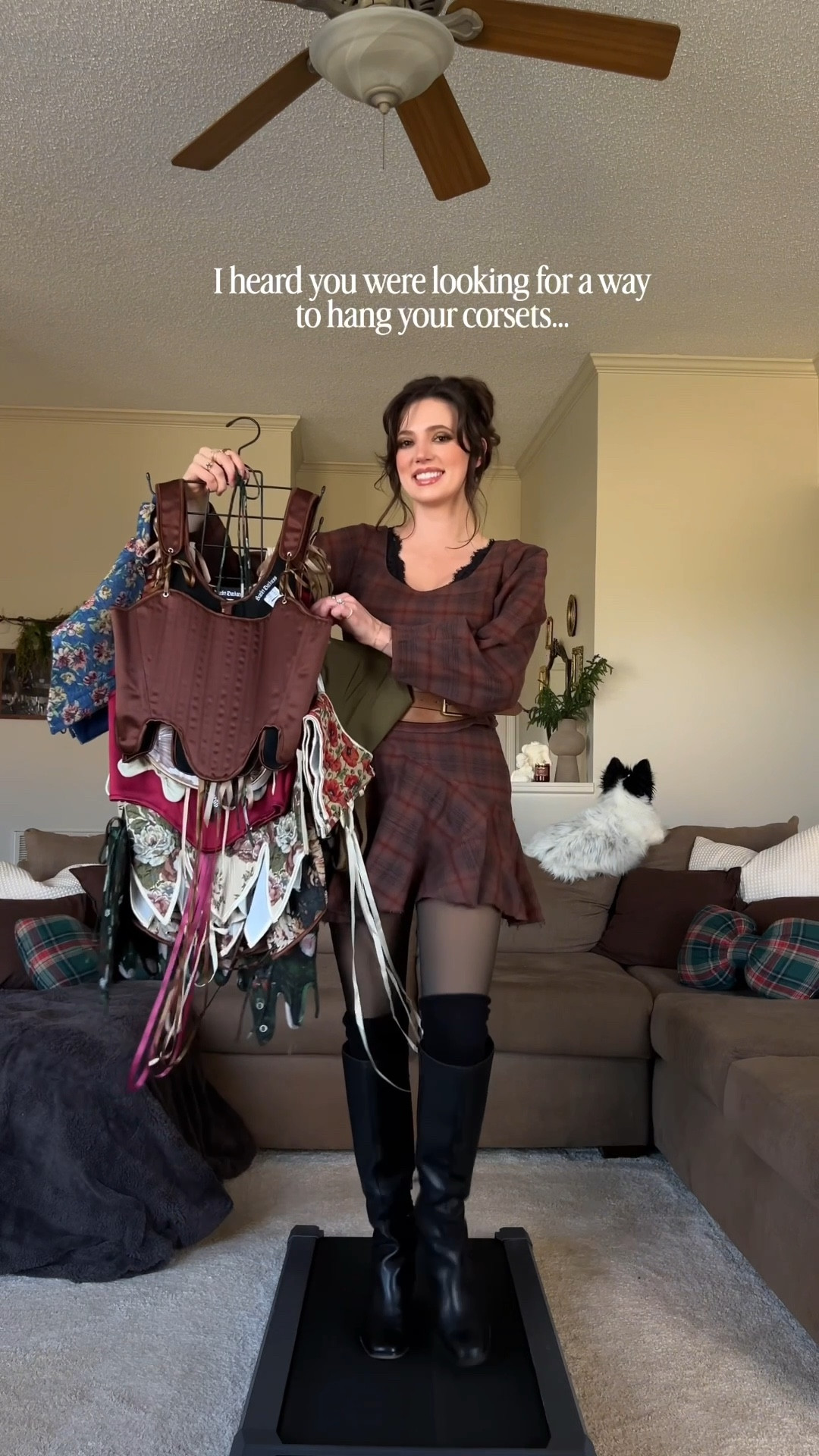 The corset storage hack that freed up so much space in my closet. 🤌🏼🤌🏼

#LTKHome #LTKootd