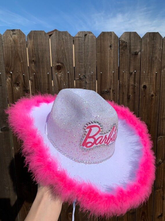 Barbie Cowboy hat PARTY/BACHELORETTE/HALLOWEEN | Etsy (US)