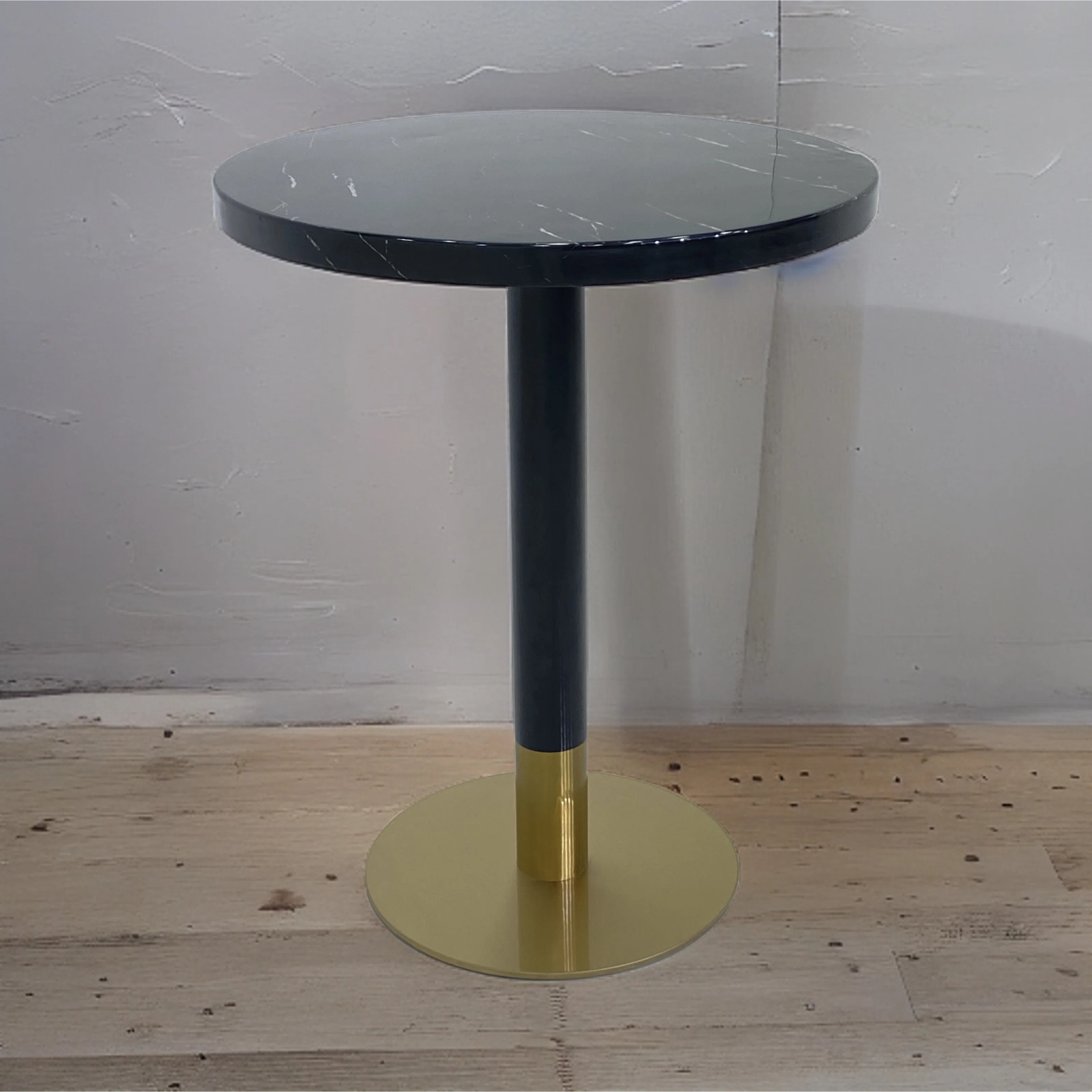 Rayma Round Marble Top Metal Base Dining Table | Wayfair North America