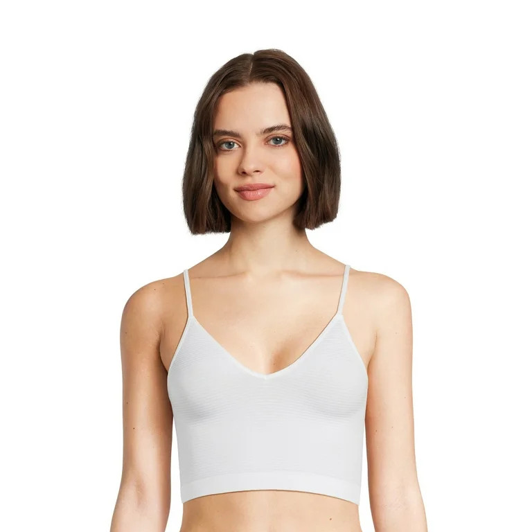 No Boundaries Women's 2-Way Textured Brami, Sizes S-3XL | Walmart (US)