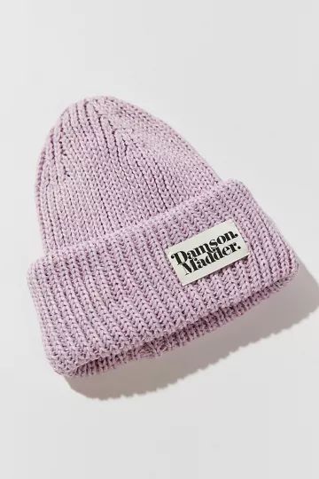 Damson Madder Mixed Yarn Beanie | Urban Outfitters (US and RoW)