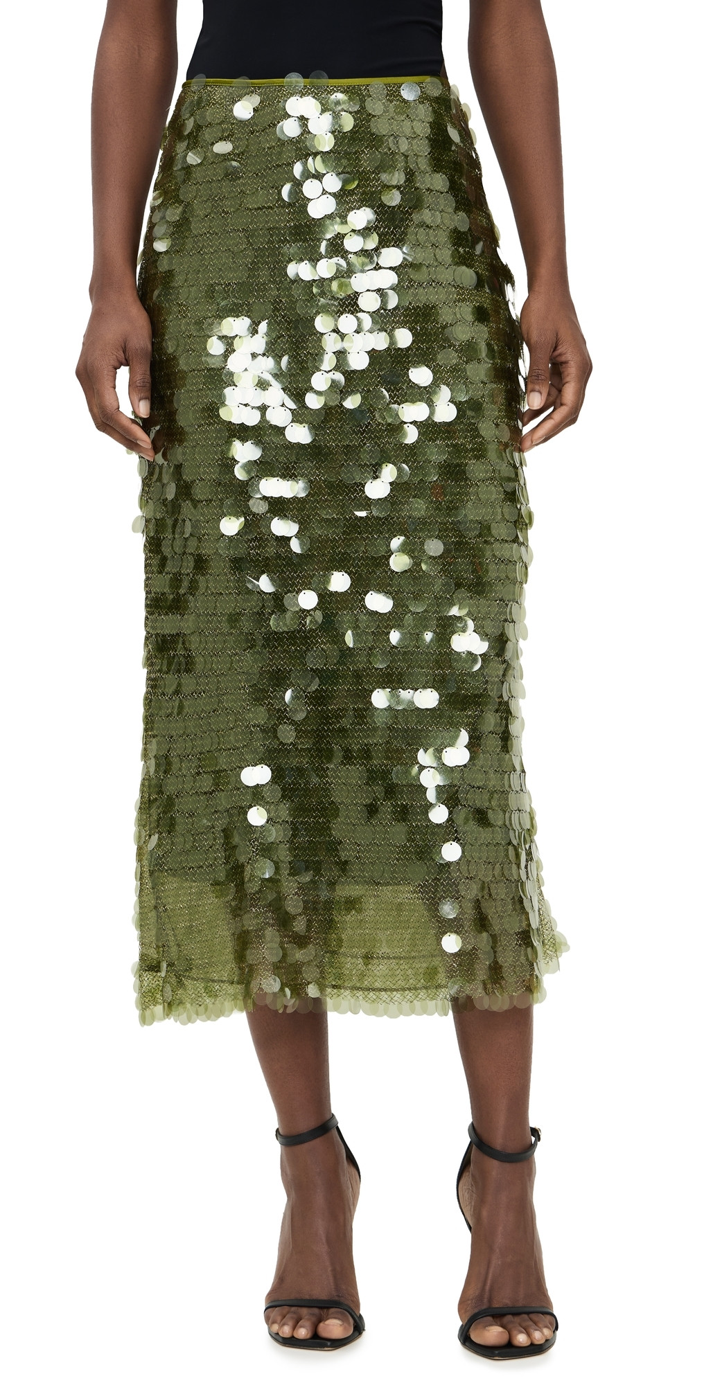 Cinq à Sept Calista Skirt Kelp Forest 2 | Shopbop