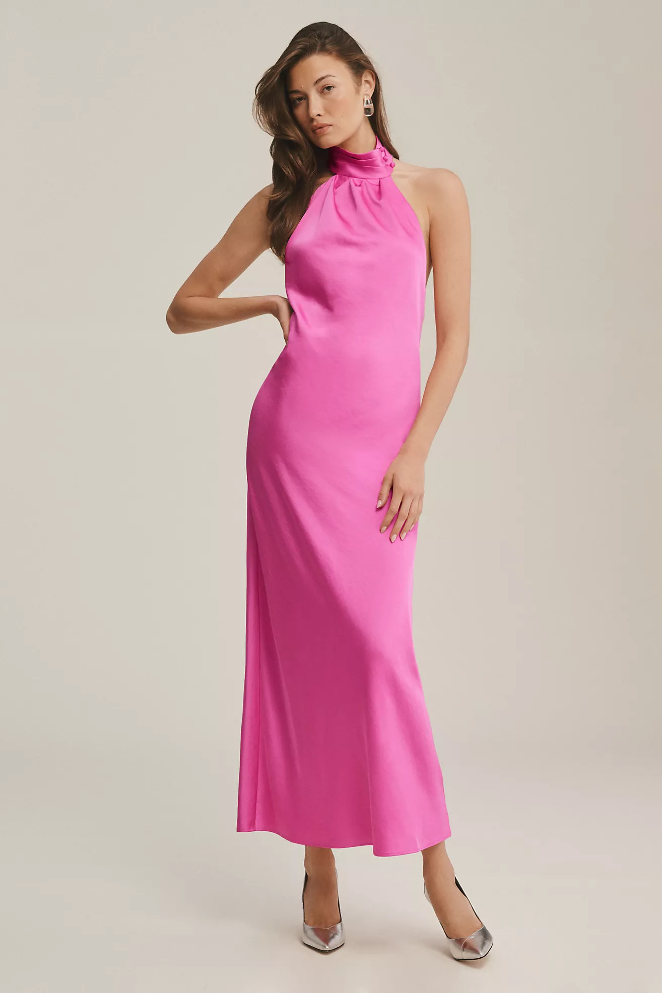 Significant Other Darcy Backless Halter Dress | Anthropologie (US)