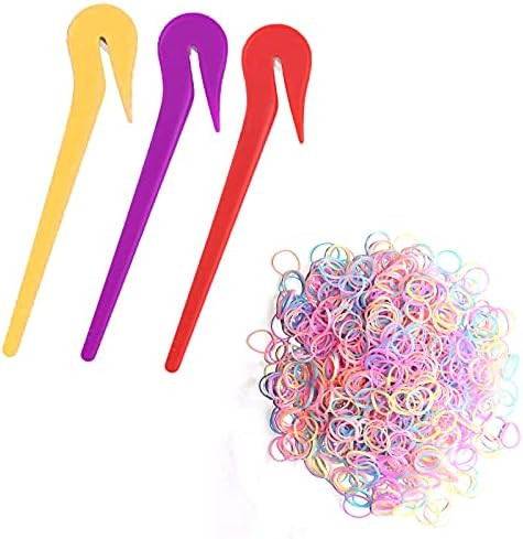 3 Pcs Elastic Hair Bands Remover Cutter, Picks For Cutting Pony Rubber Hair Ties, Pain Free Ponytail | Amazon (US)