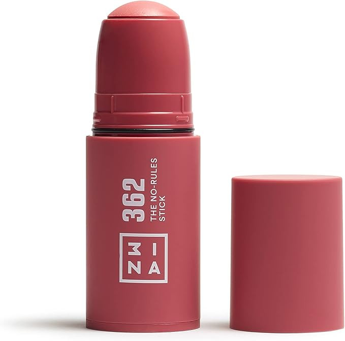 3INA MAKEUP - The No - Rules Stick 362 - Pink Blush Stick Matte for Sensitive Eyes Lips & Cheeks ... | Amazon (UK)