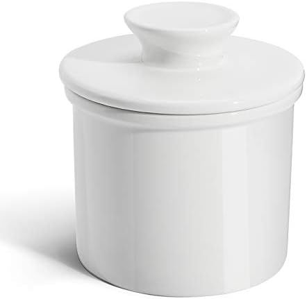 Sweese Butter Dish - Butter Crock for Counter with Water Line for Spreadable Butter - French Butt... | Amazon (US)