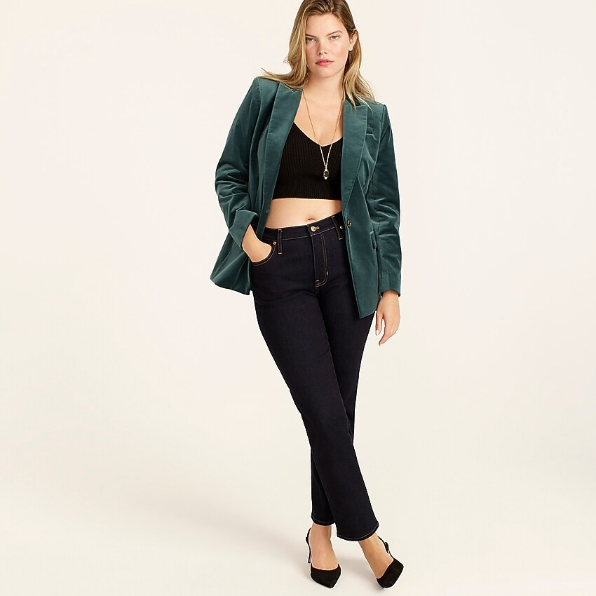 Willa blazer in stretch velvetItem BD005 
 Reviews
 
 
 
 
 
11 Reviews 
 
 |
 
 
Write a Review ... | J. Crew US