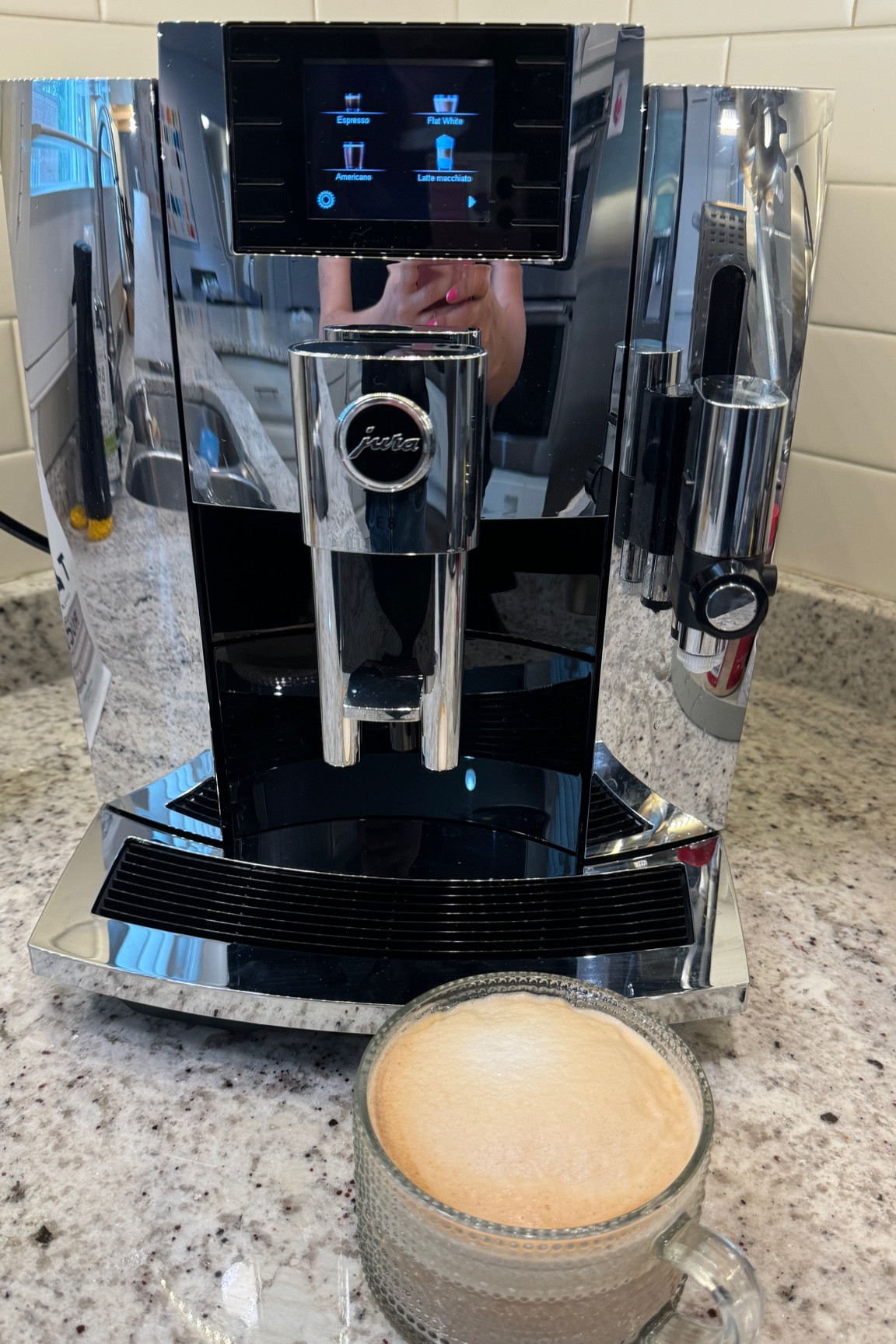 This coffee machine is top notch!! To say that I'm obsessed is an understatement! I've always heard Jura is where it's at with coffee machines and now I am a believer! 

#LTKGiftGuide #LTKFamily #LTKHome