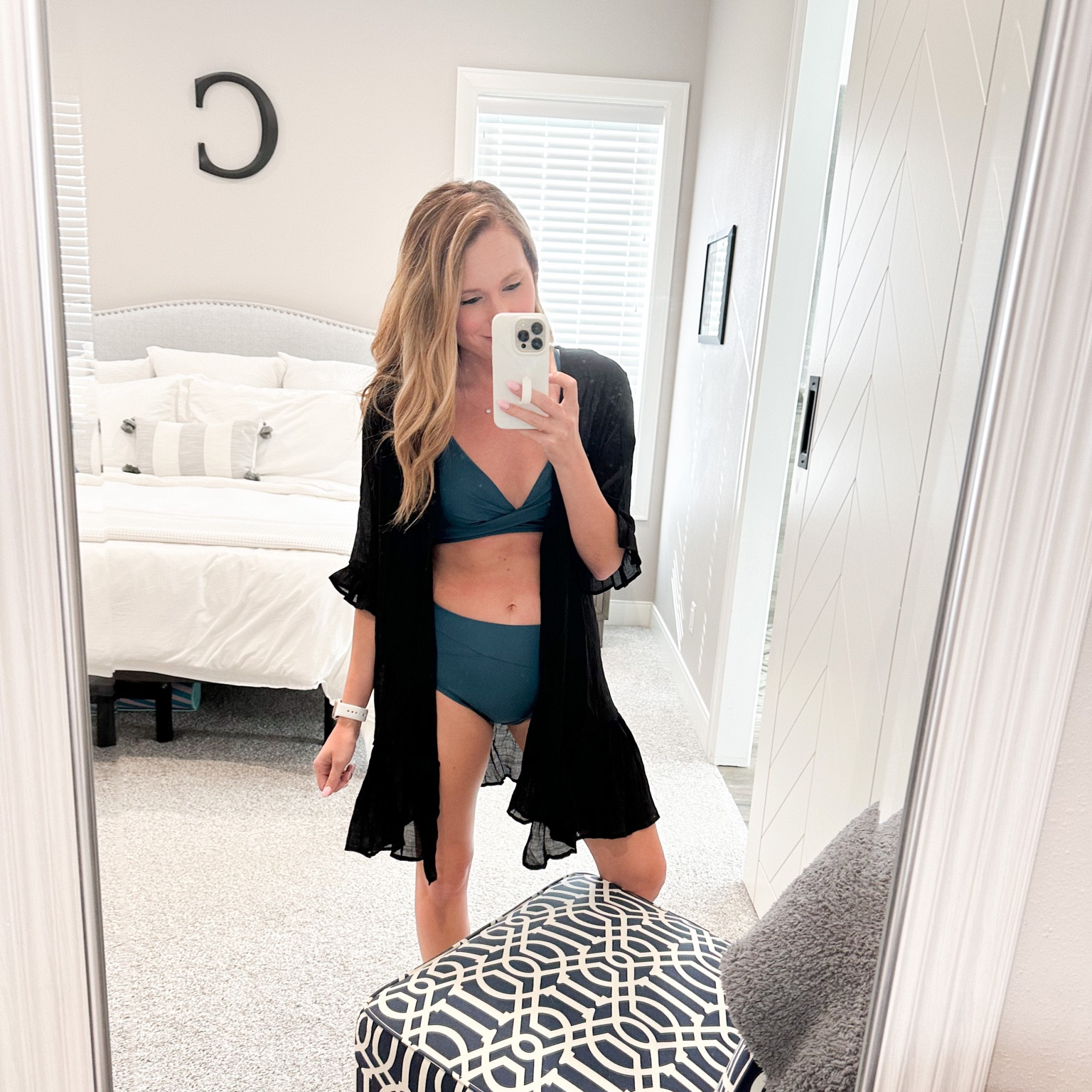 Heading to the pool for a little evening swim 💙 Love my new cupshe swimsuits so much!

Cupshe swimsuits are affordable and great quality! 

//
Wrap swimsuit
Two piece swim
Affordable swim 
Swimsuit coverup 

#LTKswim #LTKsalealert #LTKunder50