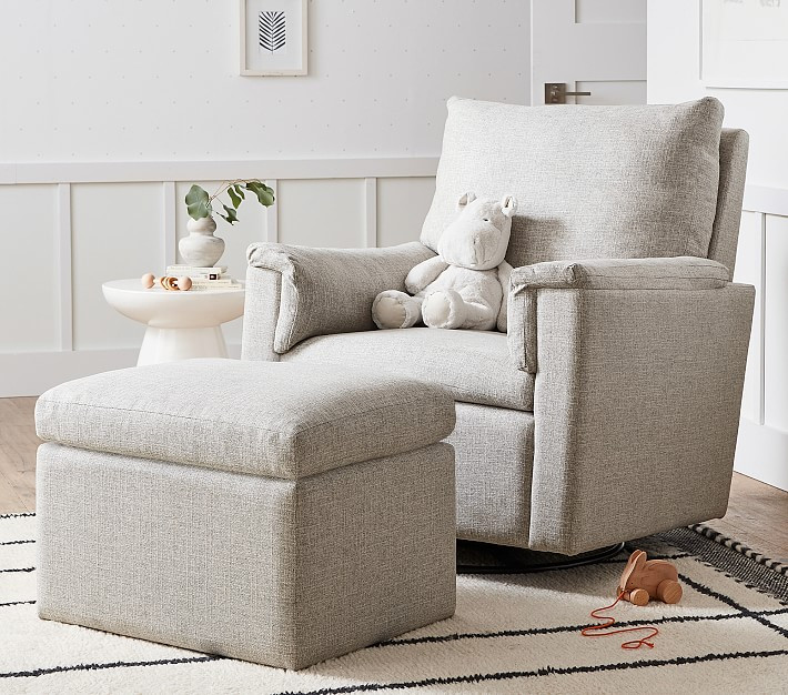 Dream Swivel Glider & Ottoman | Pottery Barn Kids