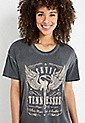 Nashville Wings Oversized Graphic Tee | Maurices