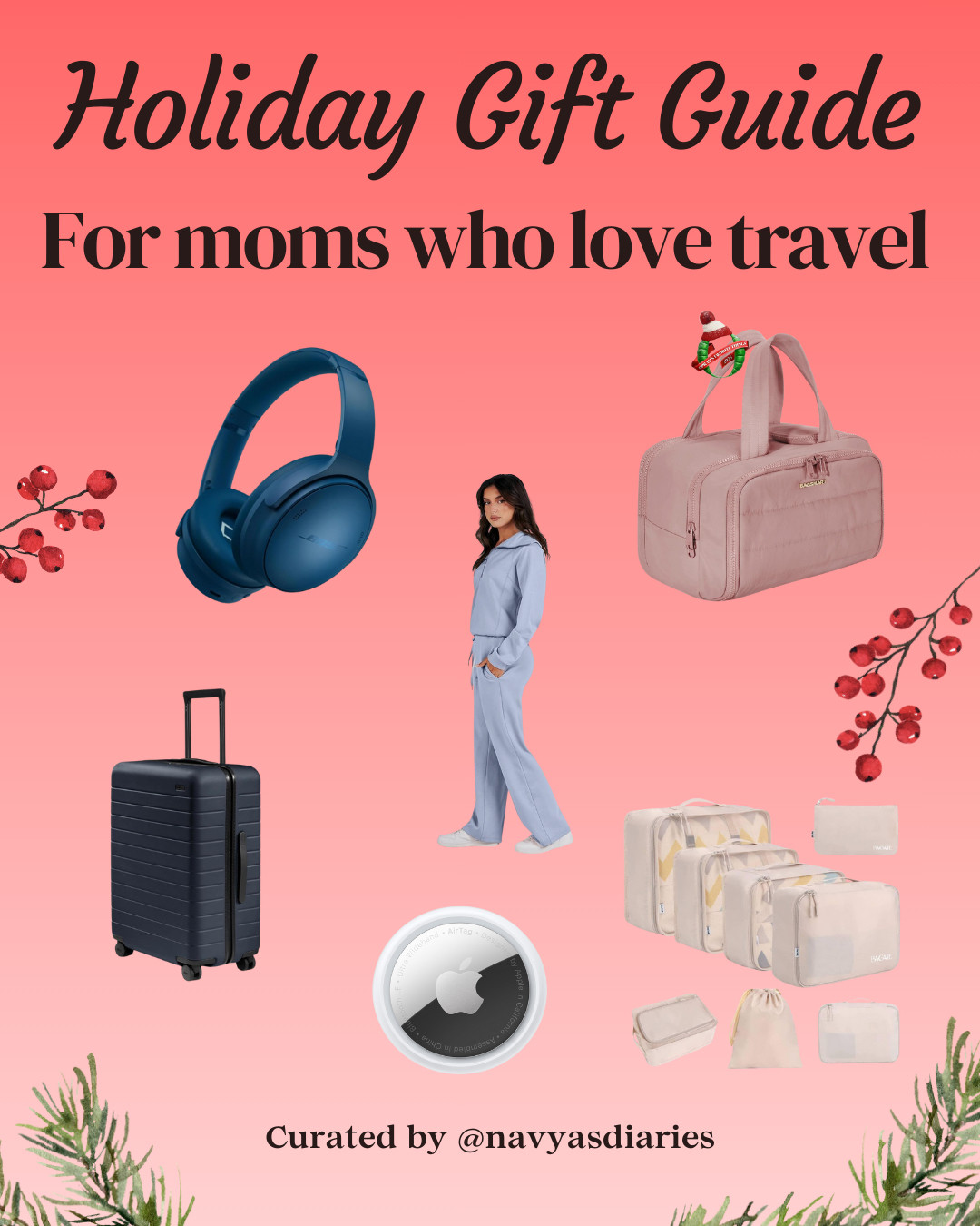 The ultimate gift guide for moms who love travel!

Also all of them are on sale for cyber Monday! 

 #LTKCyberWeek #LTKGiftGuide #LTKTravel