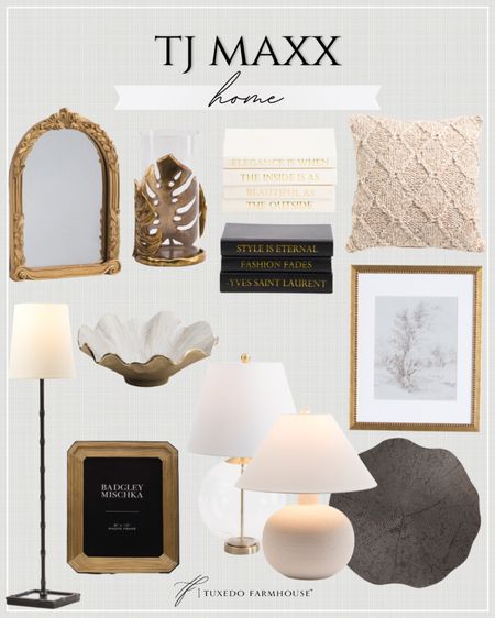 TJ Maxx - Home

These neutral accents with the soft gold are such a great direction for TJ Maxx to go in this week!  

Seasonal, home decor, summer, lamps, placemats, frames, mirrors, candles, bowls, books

#LTKSeasonal #LTKHome #LTKFindsUnder50