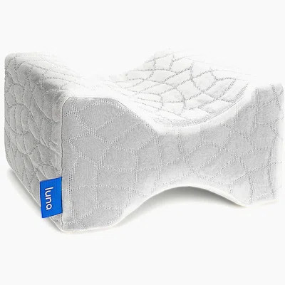 CoolLuxe Memory Foam Knee Pillow - True Cooling Leg Positioner Wedge for Back Support & Hip Pain Relief. Side Sleeper Bed Pillows for Adults. | Wayfair North America