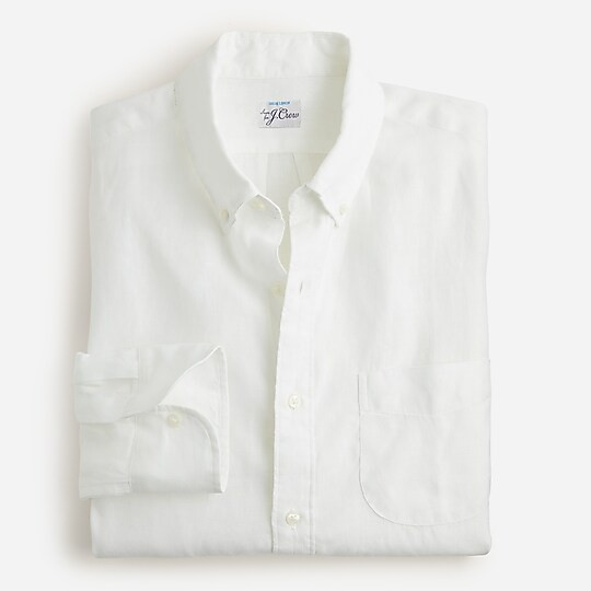 Slim Baird McNutt Irish linen shirt | J. Crew US