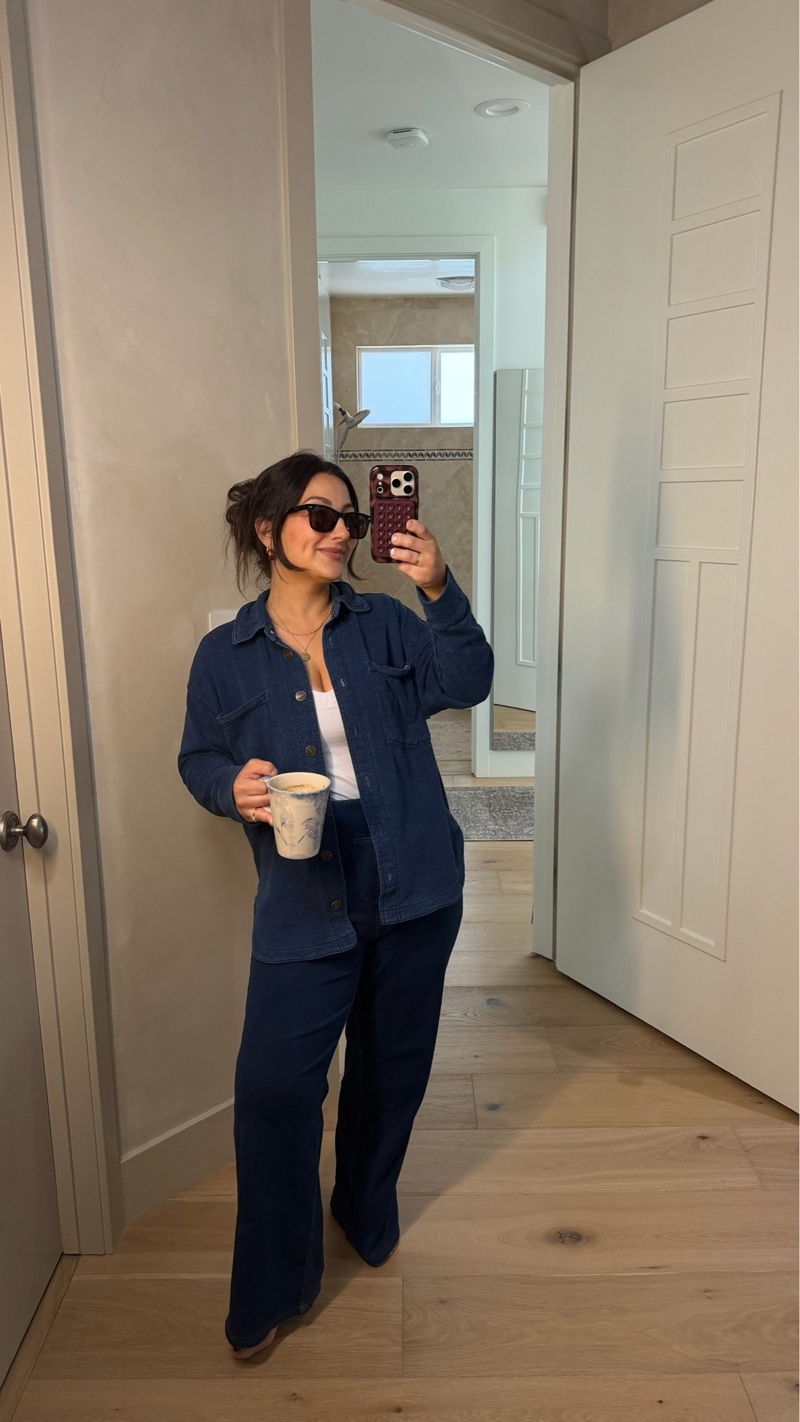 Today’s OOTD is one of my Favorite outfits! Stretchy and soft denim pants size small petite, Denim top size xs, Tee size small 

5’0” 140lbs
petite friendly

#LTKootd #LTKSaleAlert #LTKPetite