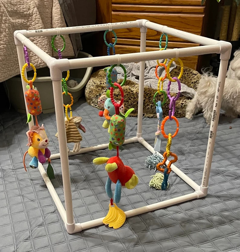 Puppy Play Center Play Gym Puppy Toys Puppy Gym Small 18 - Etsy | Etsy (US)