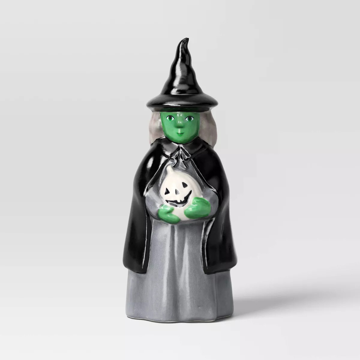 Small Ceramic Witch Figural with Jack O'Lantern - Hyde and EEK! Boutique™ | Target