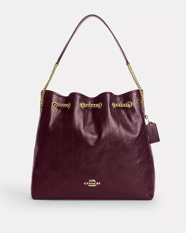 Evelyn Large Shoulder Bag | Coach Outlet US
