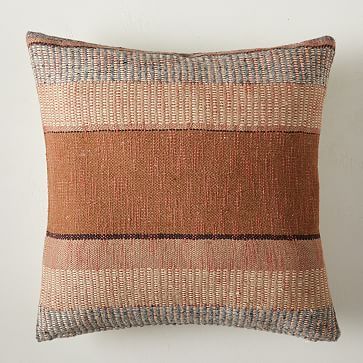 Bold Center Mixed Stripe Pillow Cover | West Elm (US)