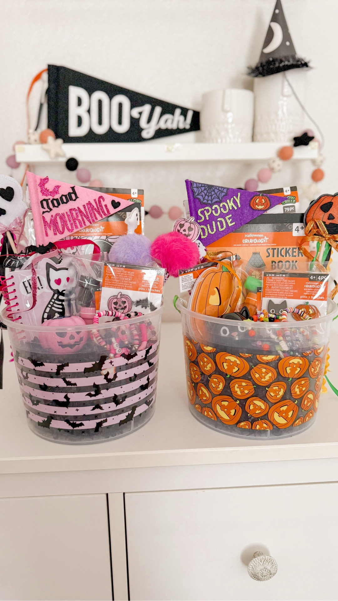 Boo baskets from Michaels! 

#LTKHalloween #LTKKids #LTKSeasonal