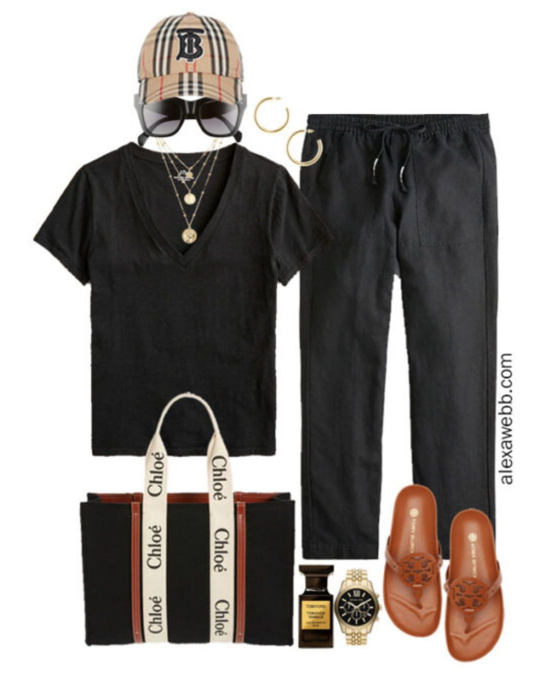 Plus Size Black Linen Pants Outfits - Plus size outfits for hot weather with plus size linen pants to keep cool in! Wear with some basic tees or a tank and a baseball cap. Alexa Webb

#LTKSeasonal #LTKStyleTip #LTKPlusSize