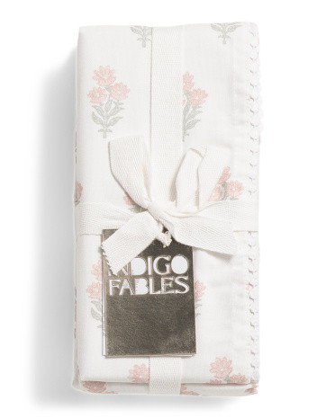 Set Of 4 Floral Napkins | TJ Maxx