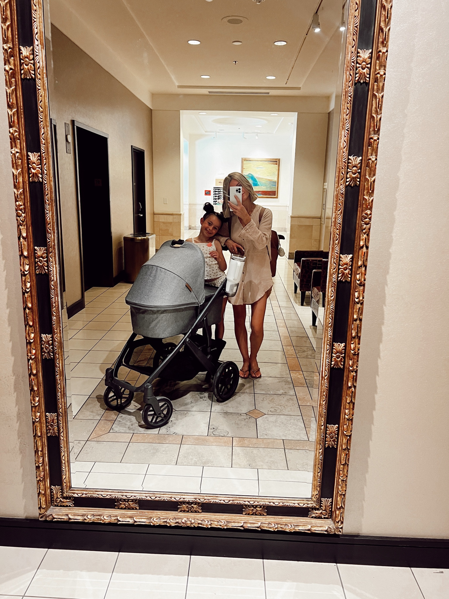 Mall date with my littlest two! It’s getting warm in AZ and this dress is EVERYTHING. I wear it casually or over my swimsuit! And yes, Aggie wears her QM jammie set as an outfit! 🤍 

#postpartum
#summerdresses 
#girlsstyle 
#summeroutfutideas 
#postpartumstyle
#nursingfriendlyoutfit

#LTKkids #LTKbump #LTKbaby